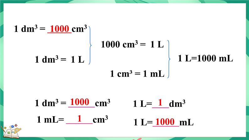 4.6 体积单位的换算（课件）-2023-2024学年五年级下册数学北师大版05