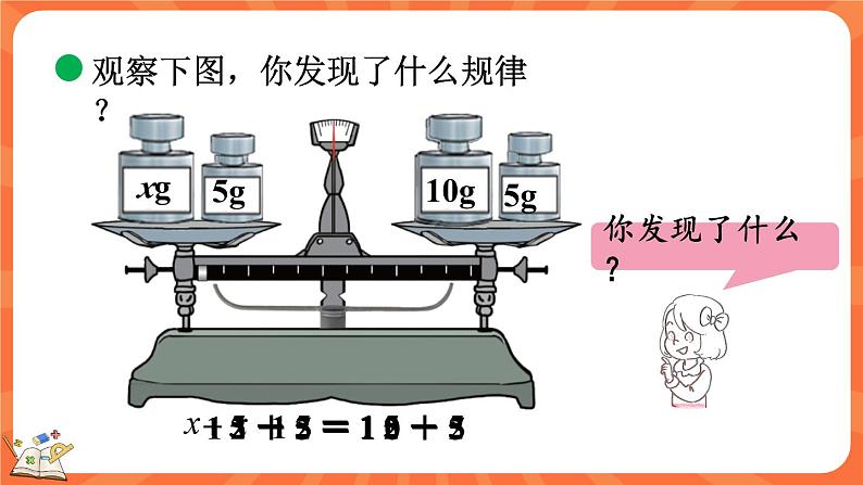 5.5 解方程（一）（课件）-2023-2024学年四年级下册数学北师大版第4页