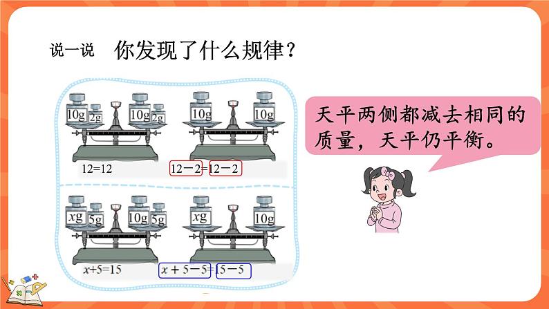 5.5 解方程（一）（课件）-2023-2024学年四年级下册数学北师大版第6页