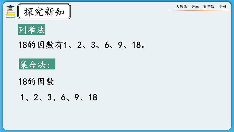 人教版数学五年级下册 2.1.2《因数与倍数（二）》PPT课件第6页