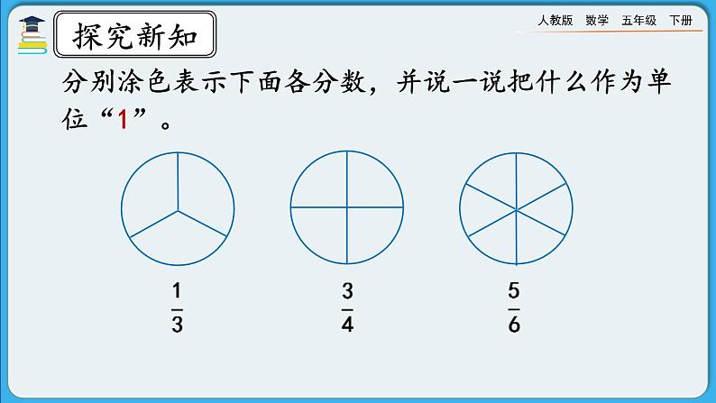 人教版数学五年级下册 4.2.1《真分数、假分数的意义和特征》课件+教案+练习03