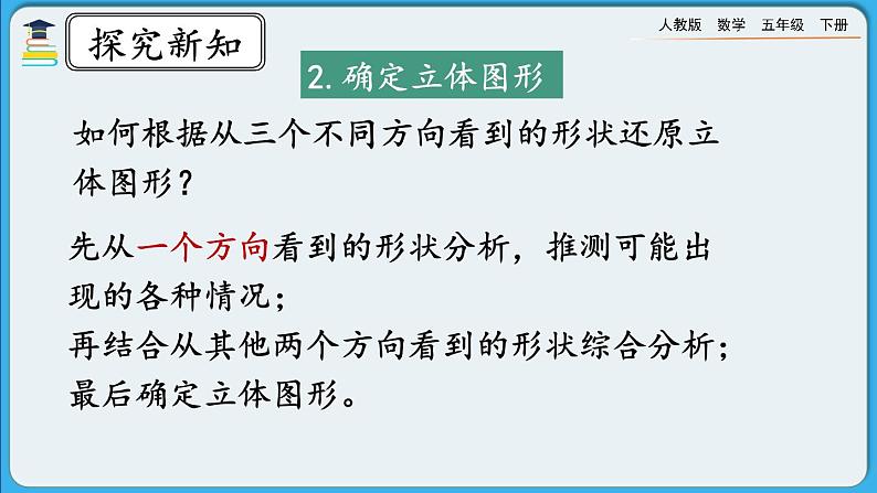 人教版数学五年级下册 9.4《观察物体、图形的运动》课件+教案+练习04