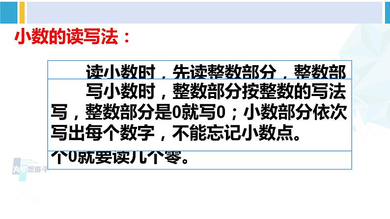 人教版四年级数学下册 4 小数的意义和性质 整理和复习（教学课件）05