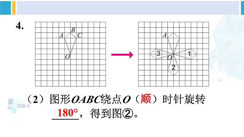 人教版五年级数学下册 5 图形的运动（三）练习二十一（教学课件）06