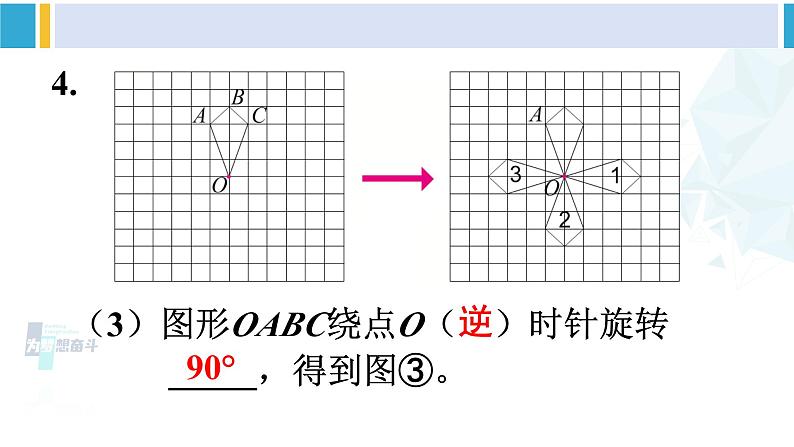 人教版五年级数学下册 5 图形的运动（三）练习二十一（教学课件）07