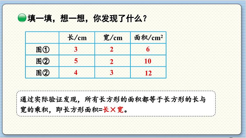 数学北师3（下） 第5单元 第3节 长方形的面积（1） 课件06
