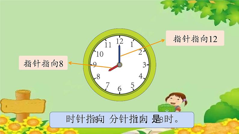 冀教版数学一年级下册 第二单元 认识钟表-第一课时  认识整式 课件第7页