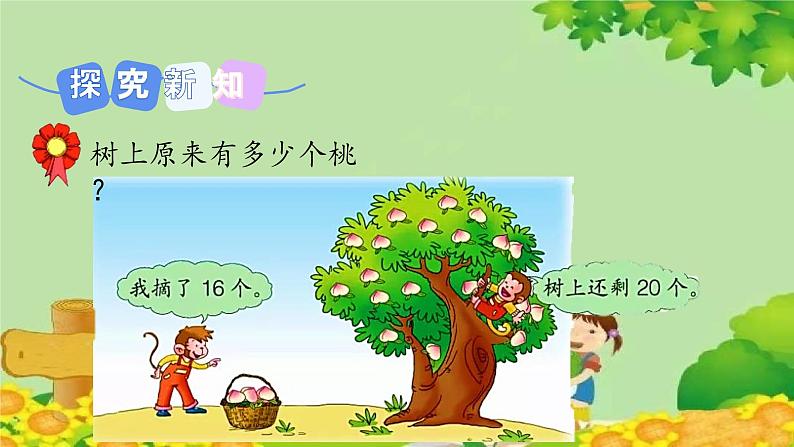 冀教版数学一年级下册 第五单元 100以内的加法和减法（一）第三课时 两位数加、减整十数 课件第4页