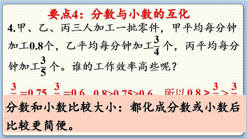 数学北师5（下）整理与复习 第1节 分数加减法 课件08