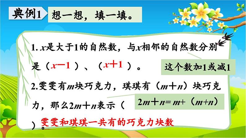 青岛版（六三制） 四年级数学下册 第二单元  节能减排——用字母表示数-回顾整理课件06