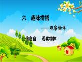 青島版（六三制） 四年級數(shù)學(xué)下冊 六 趣味拼搭——觀察物體-信息窗  觀察物體課件