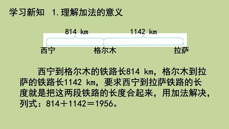 人教版数学四年级下册1.2 加、减法的意义和各部分间的关系 （2）课件04