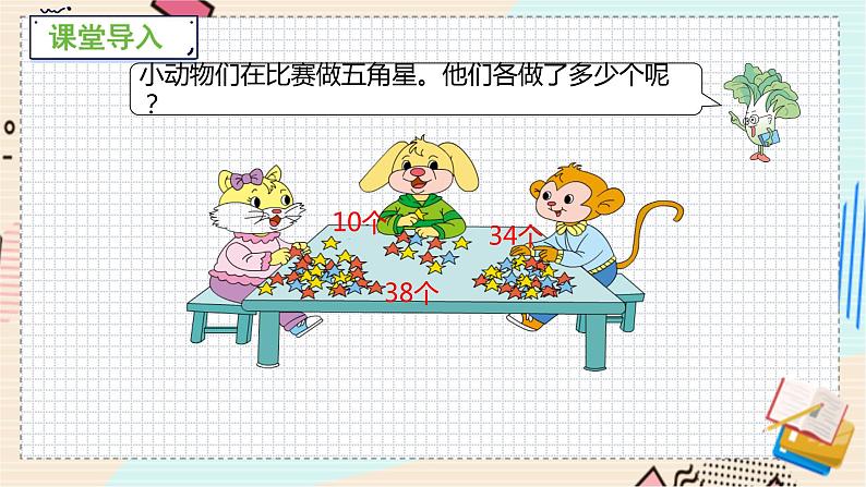 苏教版 数学 一年级 下册 第3单元 第7课时  多一些、少一些、多得多、少得多 PPT课件第4页