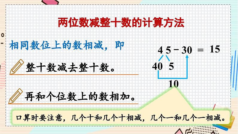 苏教版 数学 一年级 下册 第4单元 第15课时  复习 PPT课件07