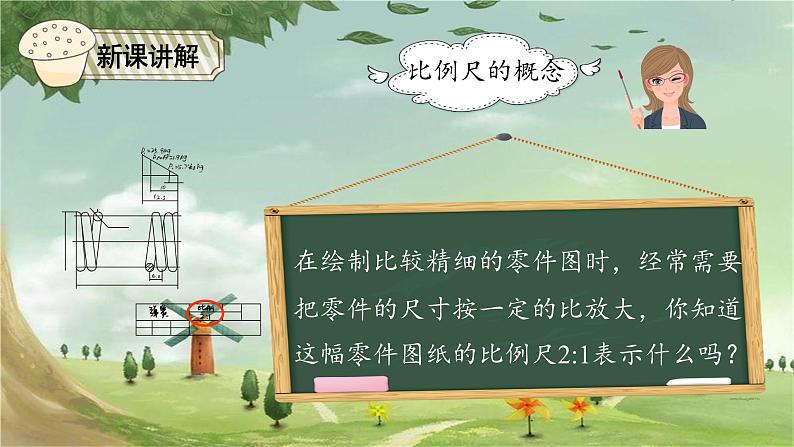 人教版数学六年级下册 4.6比例的应用（1）课件第7页