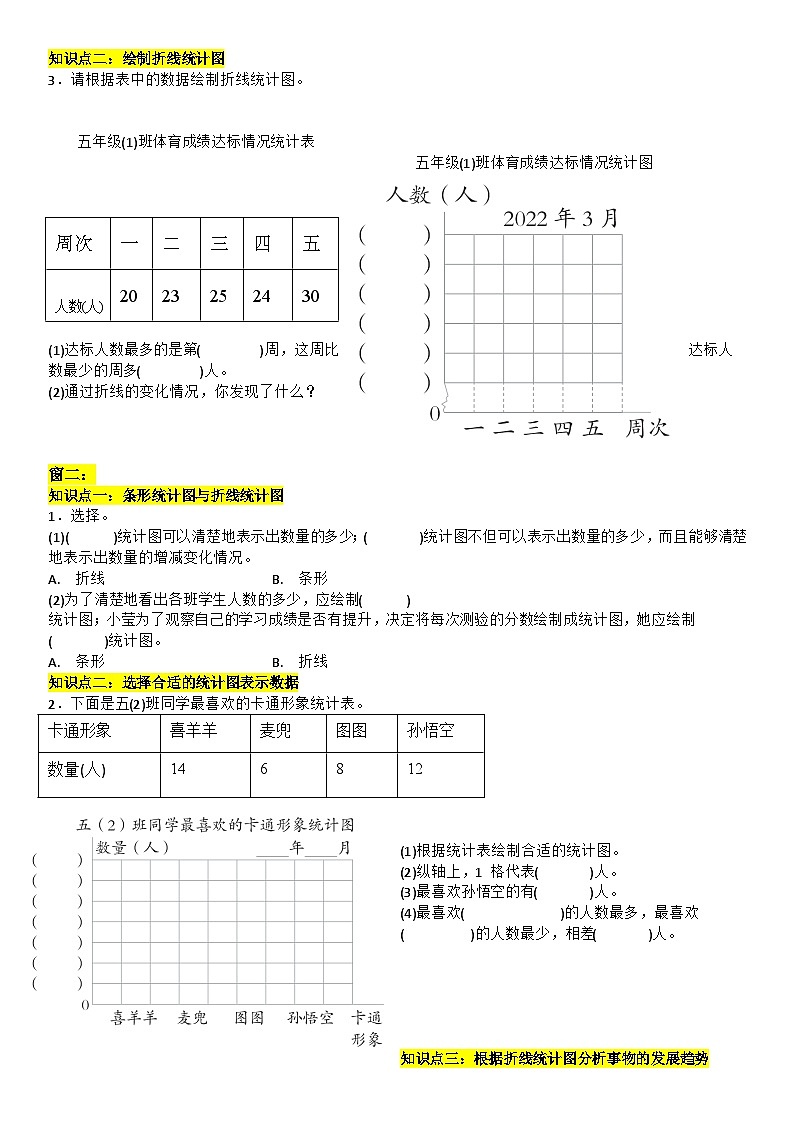 五上第七单元知识点02