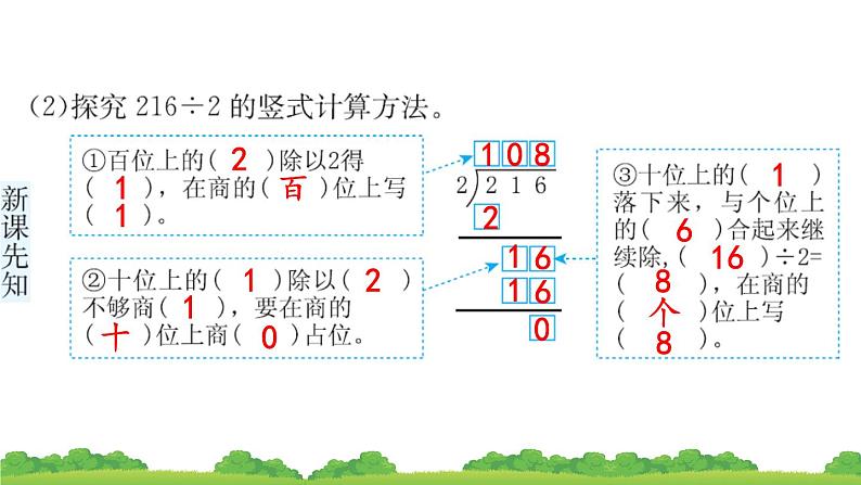 三下第二单元第3节有关0的除法预习题及课课练课件05