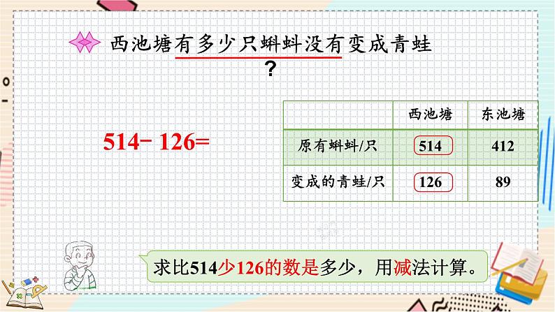 5.6 小蝌蚪的成长(1) 北师大版数学二年级下册 [PPT课件+教案+导学案]08