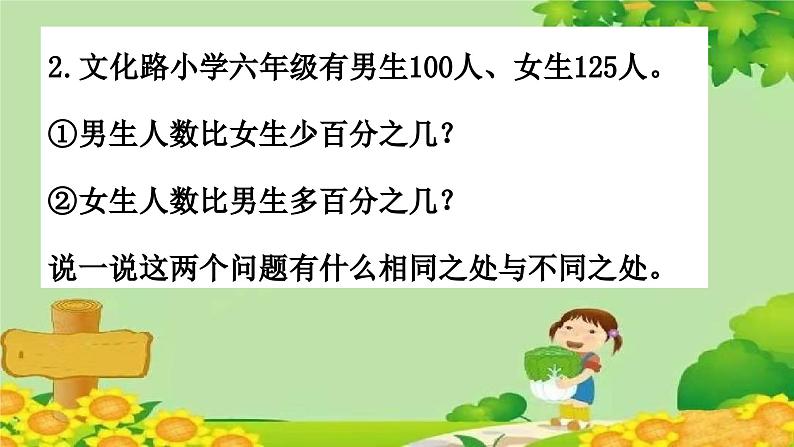 青岛版数学六年级下册 第1单元 欢乐农家游——百分数（二）课件08