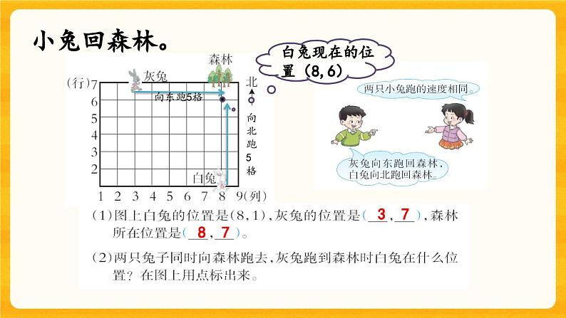 西师大版四年级下册数学3.2 《确定位置（2）》课件05