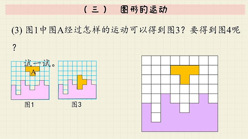 北师大版数学六年级下册 专题二 图形与几何 （三）  图形的运动  PPT课件第5页