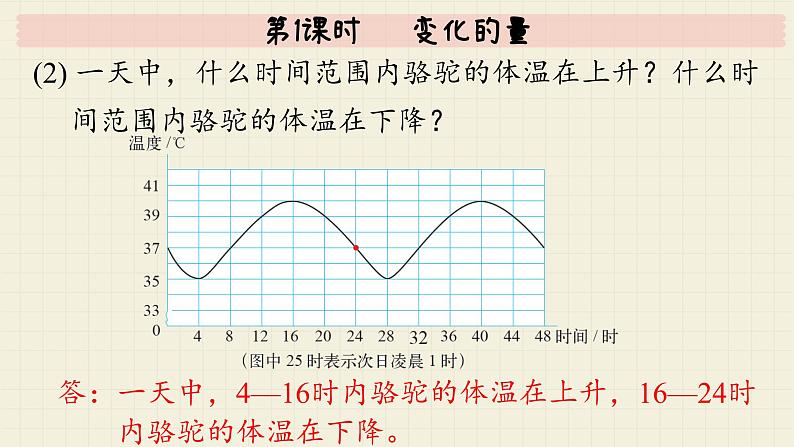 北师大版数学六年级下册 第4单元 第1课时   变化的量  PPT课件07