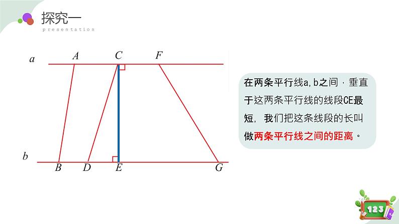 4.2(3)平行-平行线之间的距离（教学课件）四年级数学下册 沪教版08