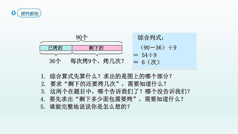 人教版二年级数学下册 5 混合运算-第4课时 解决问题课件第5页