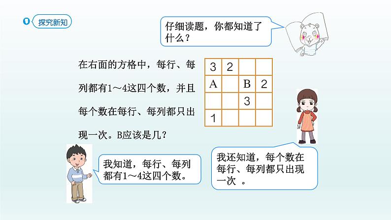 人教版二年级数学下册 9 数学广角——推理-第2课时 数独课件03