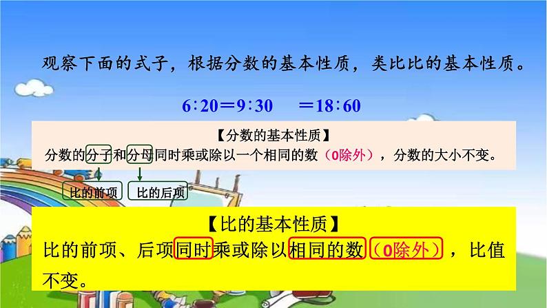 冀教版数学六年级上册 二 比和比例-1.比课件06