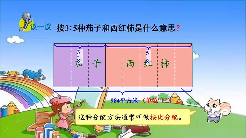 冀教版数学六年级上册 二 比和比例-3.简单应用课件06