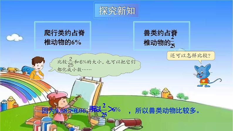 冀教版数学六年级上册 三 百分数-1.认识百分数课件07