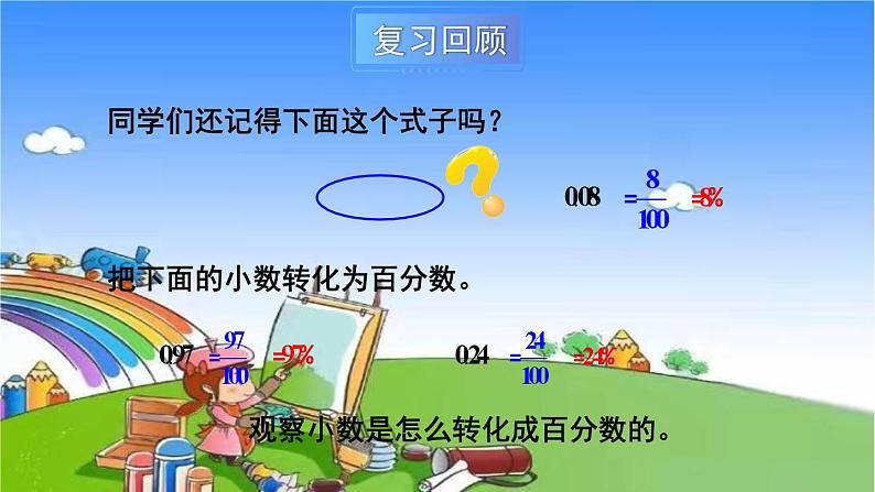 冀教版数学六年级上册 三 百分数-2.求百分数课件04