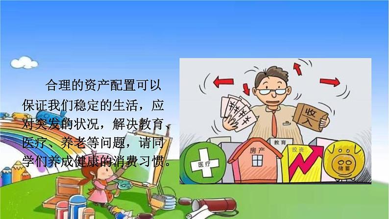 冀教版数学六年级上册 五 百分数的应用-6.综合与实践 学会理财课件03