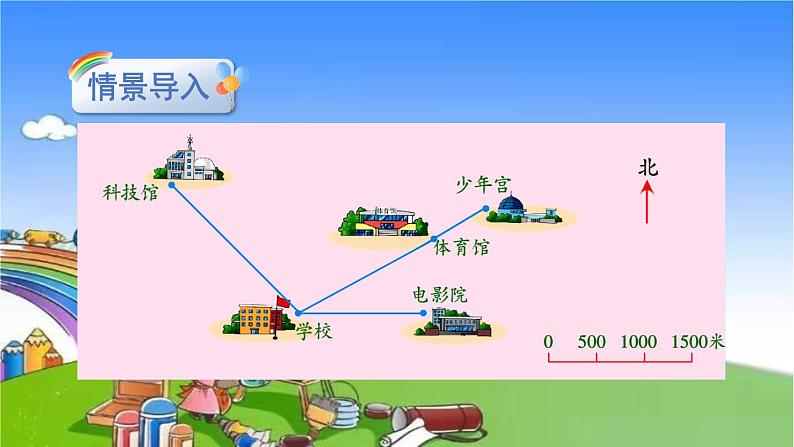 第4课时 认识线段比例尺，确定物体位置第2页