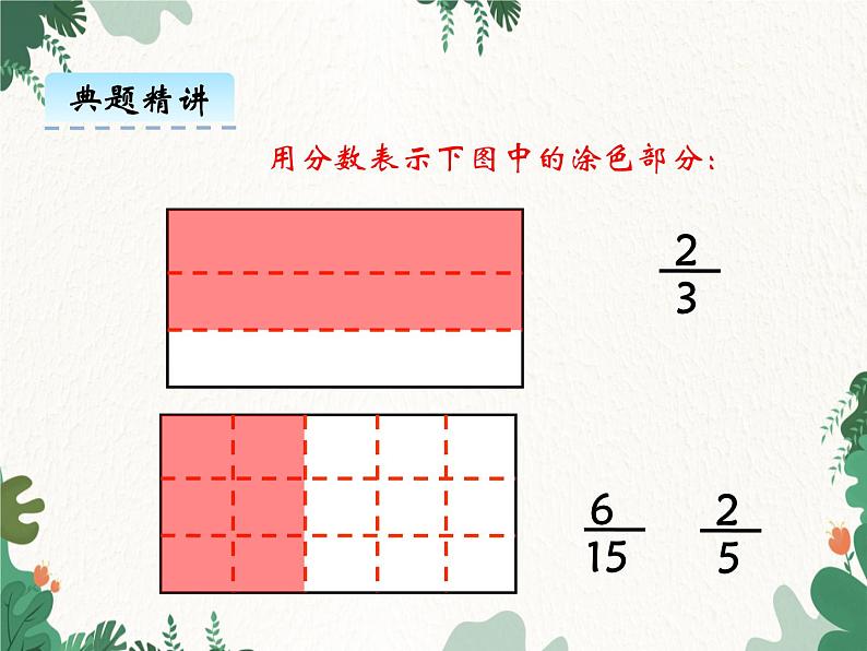 冀教版数学五年级下册 4.2 分数乘分数课件第5页