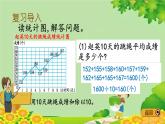 冀教版數(shù)學(xué)五年級(jí)下冊 整理與評價(jià).5 折線統(tǒng)計(jì)圖、探索樂園課件