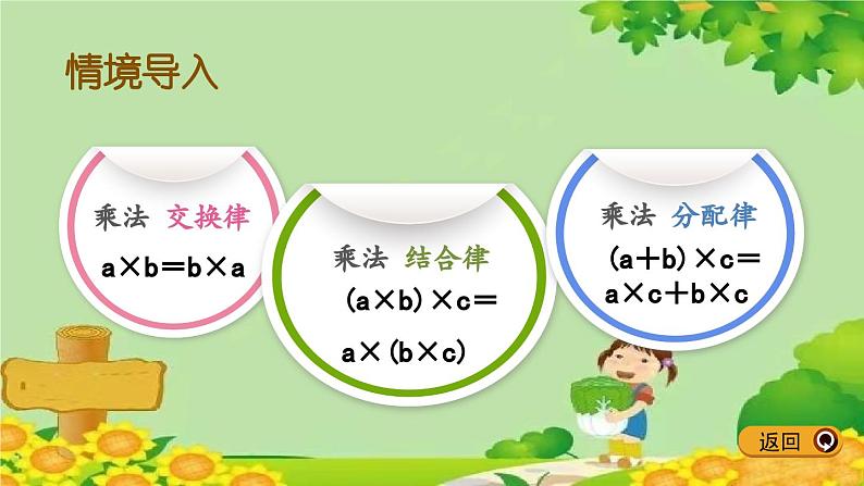 冀教版数学五年级下册 4.5 简便运算课件02