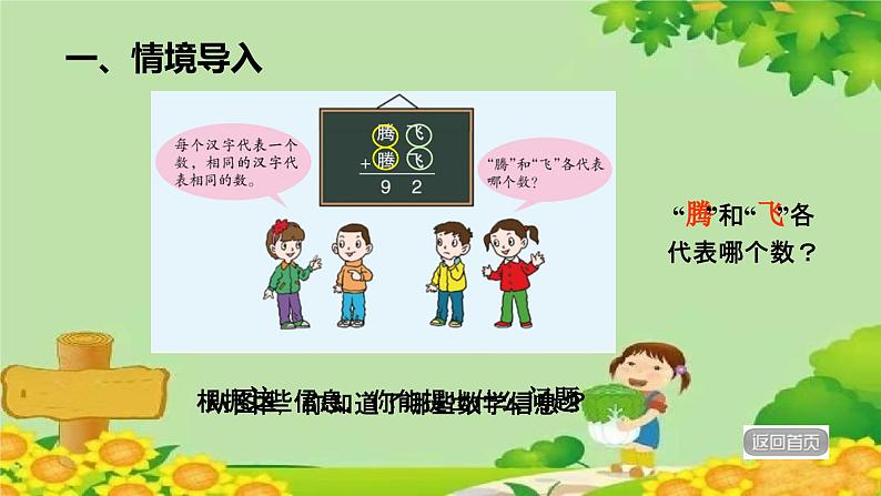 青岛版数学二年级下册 第6单元 万以内的加减法（二）算式中的推理课件第2页