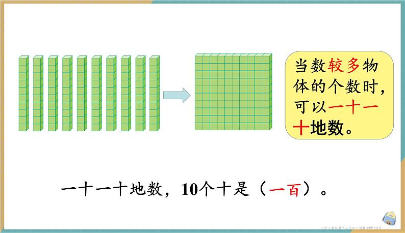 人教版小学数学二年级下册7.1 《1000以内数的认识（1）》 课件第4页