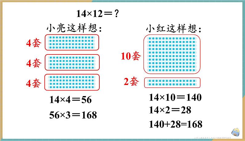 人教版小学数学三年级下册4.2 不进位的笔算除法 课件第3页