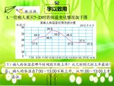 苏教版数学五年级下册 第二单元 折线统计图-练习四课件