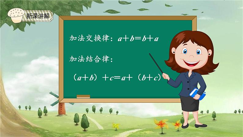 人教版数学五年级下册 6.4 整数加减运算定律推广到分数运算课件第5页