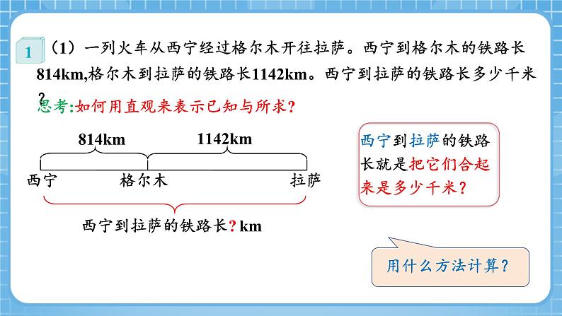 人教版数学四年级下册 1.1《加减法的意义及各部分之间的关系》课件第7页