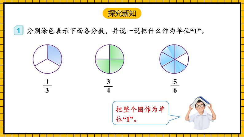 人教版数学五年级下册 4.4《真分数和假分数》课件第6页