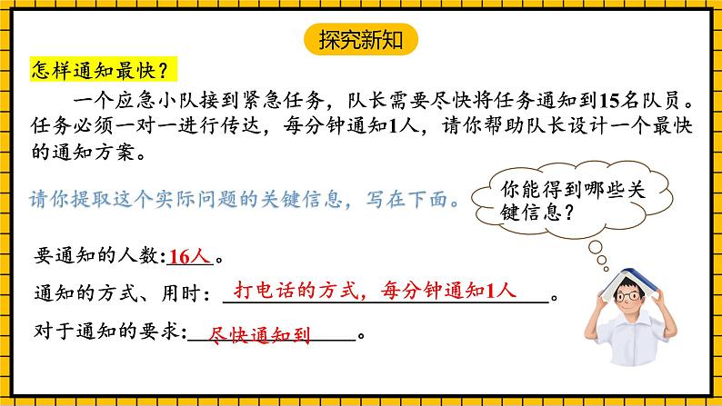 人教版数学五年级下册 6.6《怎样通知最快》课件+教案+分层练习+课前课中课后任务单07