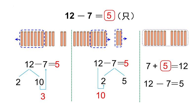 北师大版一年级下册数学《快乐的小鸭》（课件）05