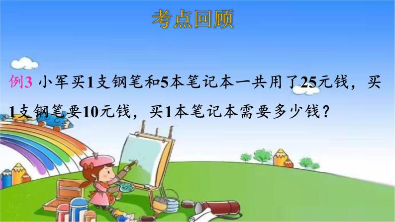 北师大版数学三年级上册 第1单元 混合运算-整理和复习课件08