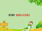 人教版数学二年级上册 第3单元 角的初步认识-第2课时  直角的认识及画法课件