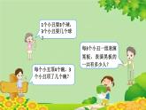 青島版（五四制）數(shù)學(xué)二年級上冊 第一單元3.3、4的乘法口課件